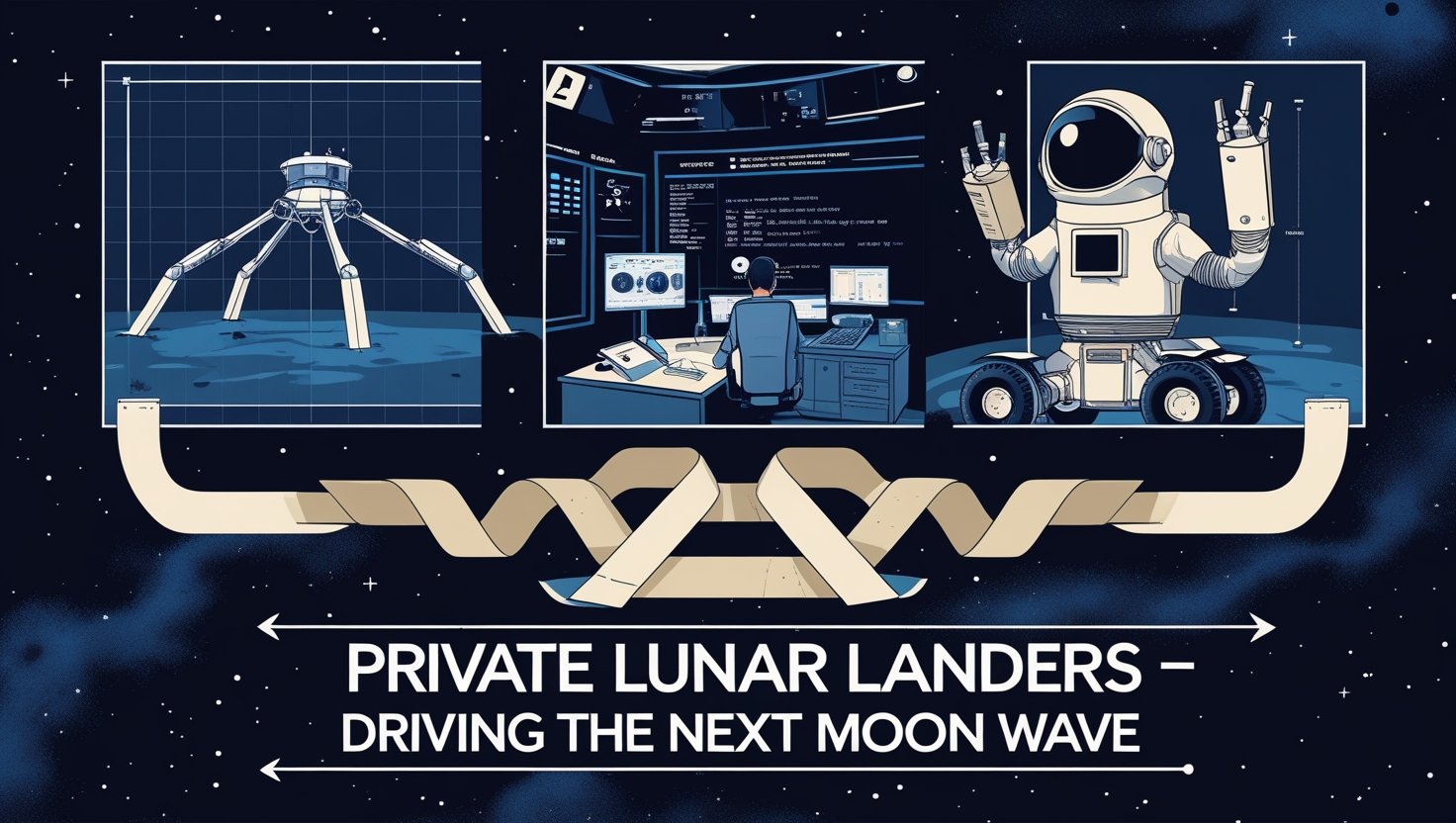 Private Lunar Landers | Driving the Next Moon Wave